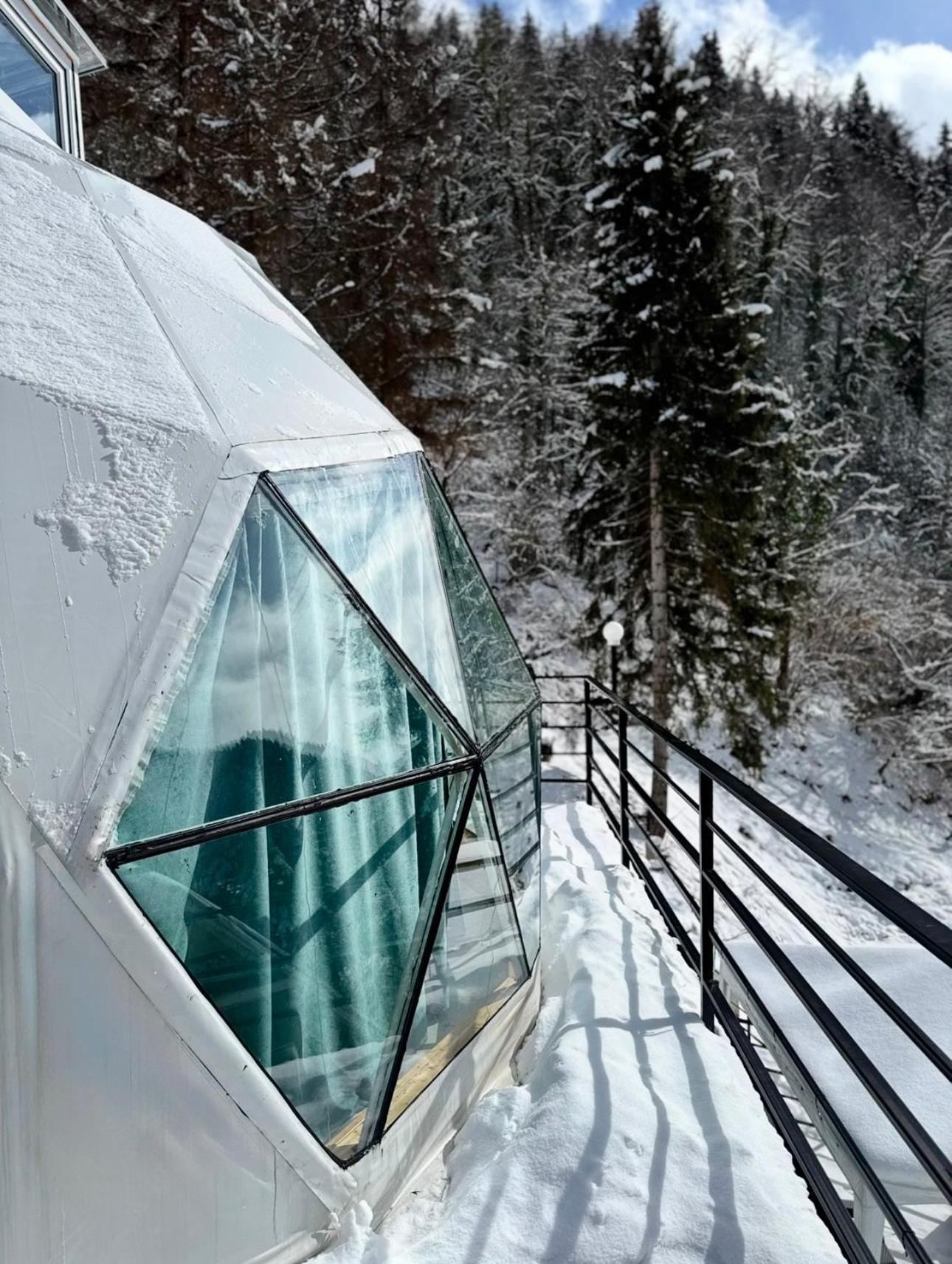 Sairme Glampings Hotel Bagian luar foto
