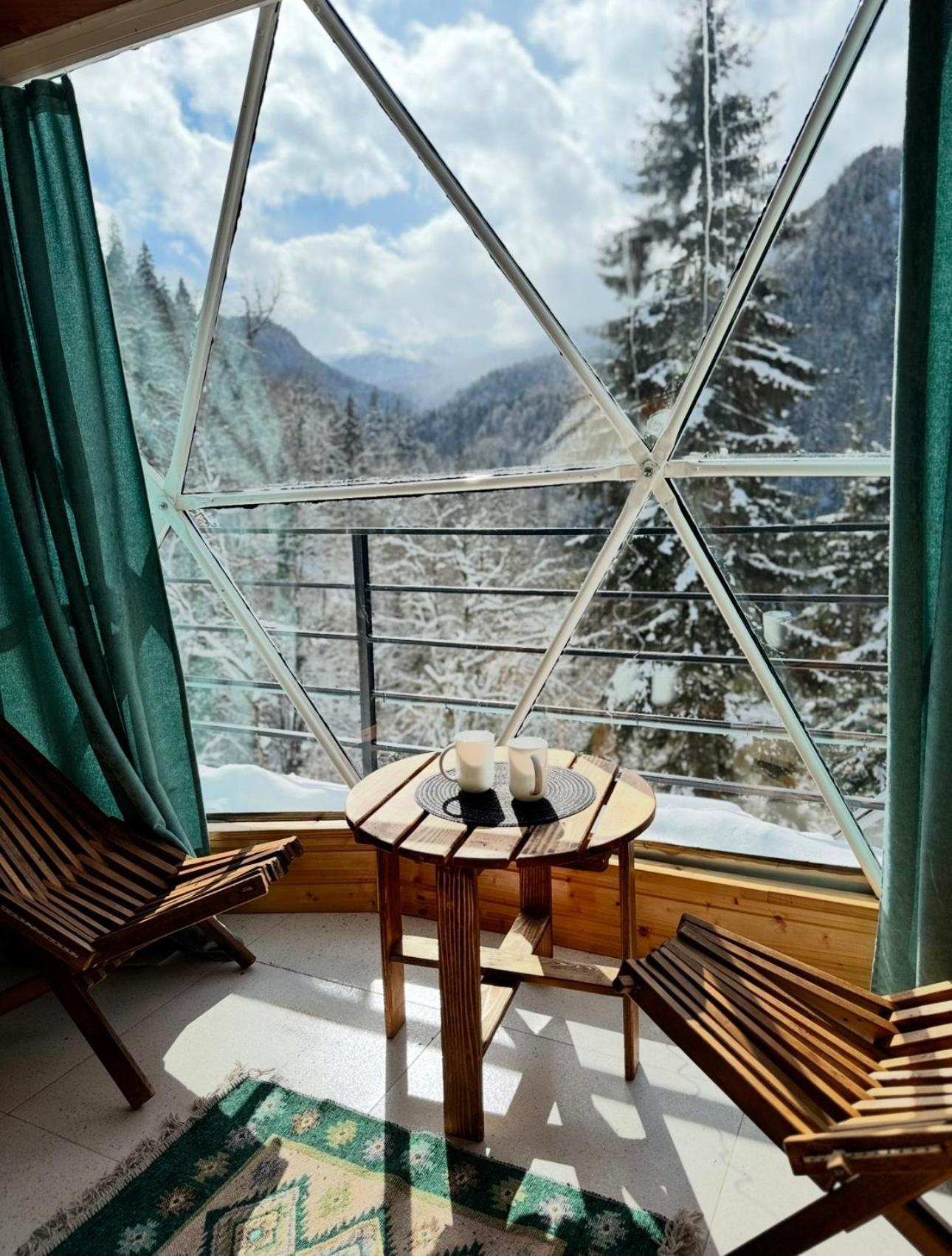 Sairme Glampings Hotel Bagian luar foto